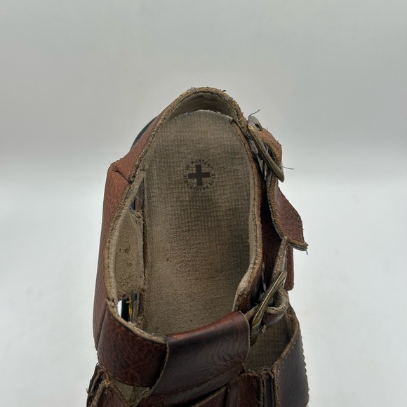 RARE Vintage Dr Martens Fisherman Sandals 90s  Brown Leather Chunky size 9 - Picture 15 of 15
